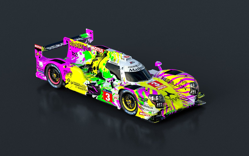 Illustration for article titled Rebellion's Eye Searing Liveries Will Bring a Splash of Color to Le Mans